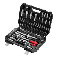 Набор инструментов, 1/2", 1/4", пластиковый кейс, 94 предмета MTX