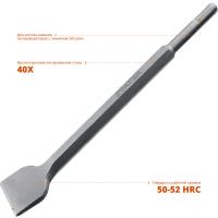 STAYER Gorilla Force, 40 х 250 мм, SDS-Plus, плоское изогнутое зубило, Professional (29354-40-250)