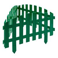 Забор декоративный "Винтаж", 28 х 300 см, зеленый, Palisad