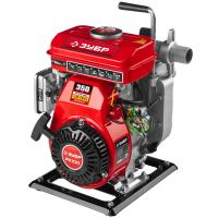ЗУБР 350 л/мин, мотопомпа бензиновая (МПЧ-350-40)