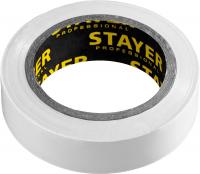 STAYER PROTECT-10, 15 мм х 10 м, 5 000 В, белая, не поддерживает горение, изолента ПВХ, Professional (12291-W)