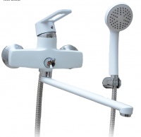 Смеситель для ванны «LIMAN» L4010W JXE6-B046 WHITE (1*10)