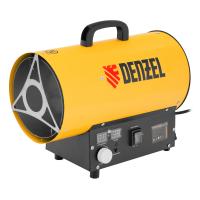 Газовая тепловая пушка GHG-15i, 15 кВт, цифровой термостат, пропан-бутан// Denzel