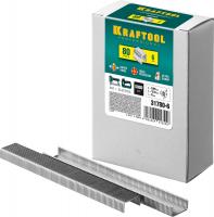 KRAFTOOL скобы тип 80 (BeA/Prebena A/Senco AT), 6 мм, калибр 21GA. 5000 шт (31780-6)