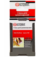 Губка абразивная 100*70*25 Р180 (12шт.) для шлифования Strong СТУ-24707180