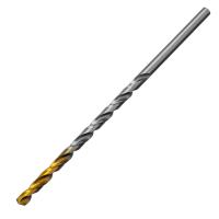 Сверло спиральное по металлу 4,5 х 126 мм, Р6М5, Golden Tip, удлиненное Denzel