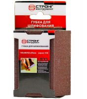 Губка абразивная 100*88*62*25 Р100 (10шт.) для шлифования Strong СТУ-24788100