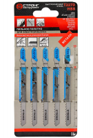 Пилки для лобзика 50шт. T227D HSS 100мм по алюминию Strong СТУ-21122702