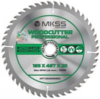 Диск пильный по дереву 165*20*2.2*1.4*T48 Woodcutter Professional MKSS SS30165002