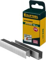 KRAFTOOL скобы тип 140 (G/11/57), 14 мм, калибр 20GA. 1000 шт (31680-14)