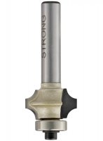 Фреза кромочная конусная S8*D20*H12*R4 с нижним подшипником Strong СТФ-10250020