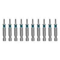Бита Torx 10х50мм, сталь S2, шестигр., 10 шт. Gross