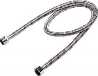 STAYER 1/2″, 1 м, гайка-штуцер, гибкая подводка для воды, Professional (51015-G/S-100)