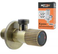Кран угловой (1/2″×1/2″) «MITTSU» М9025 (1*100)