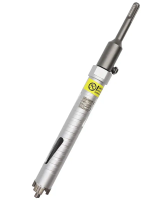 Алмазная коронка 25*150*3Т SDS-Plus М16 по армированному бетону Hilberg Laser HD325