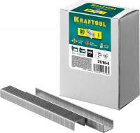 KRAFTOOL скобы тип 80 (BeA/Prebena A/Senco AT), 8 мм, калибр 21GA. 5000 шт (31780-8)