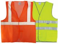 Жилет сигнальный 60г/см2 M-L/48-52, 3 полосы