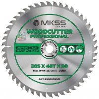 Диск пильный по дереву 305*30*3.0*2.0*T48 Woodcutter Professional MKSS SS30305001