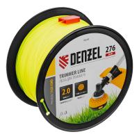Леска для триммера круглая, 2,0мм х 276м, на DIN катушке FLEX CORD,  Denzel