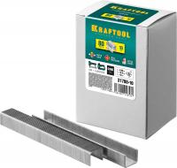 KRAFTOOL скобы тип 80 (BeA/Prebena A/Senco AT), 10 мм, калибр 21GA. 5000 шт (31780-10)