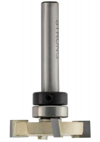 Фреза щелевая S8*D36*H8*Z4 по дереву с верхним подшипником Strong СТФ-10084008