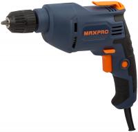 MAX-PRO Дрель электрическая 450 Вт; 0-2700 об/мин; быстрозажимной патрон 0,8-10 мм; 1,1 кг; резиновые вставки; кор.