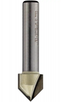 Фреза пазовая V-образная S8*D12*H12 90° по дереву Standard Strong СТФ-10040012