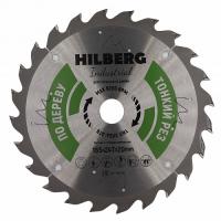 Диск пильный Hilberg Industrial Дерево Тонкий Рез 165x1,6x24Т*20мм