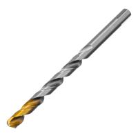 Сверло спиральное по металлу 12 x 205 мм, Р6М5, Golden Tip, удлиненное Denzel