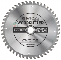 Диск пильный по дереву 300*32/30*T48 Woodcutter MKSS WC30004832